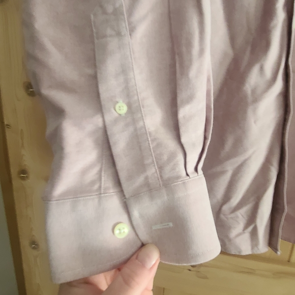 LL Bean Mens Button Up Dress Shirt - Picture 6 of 11